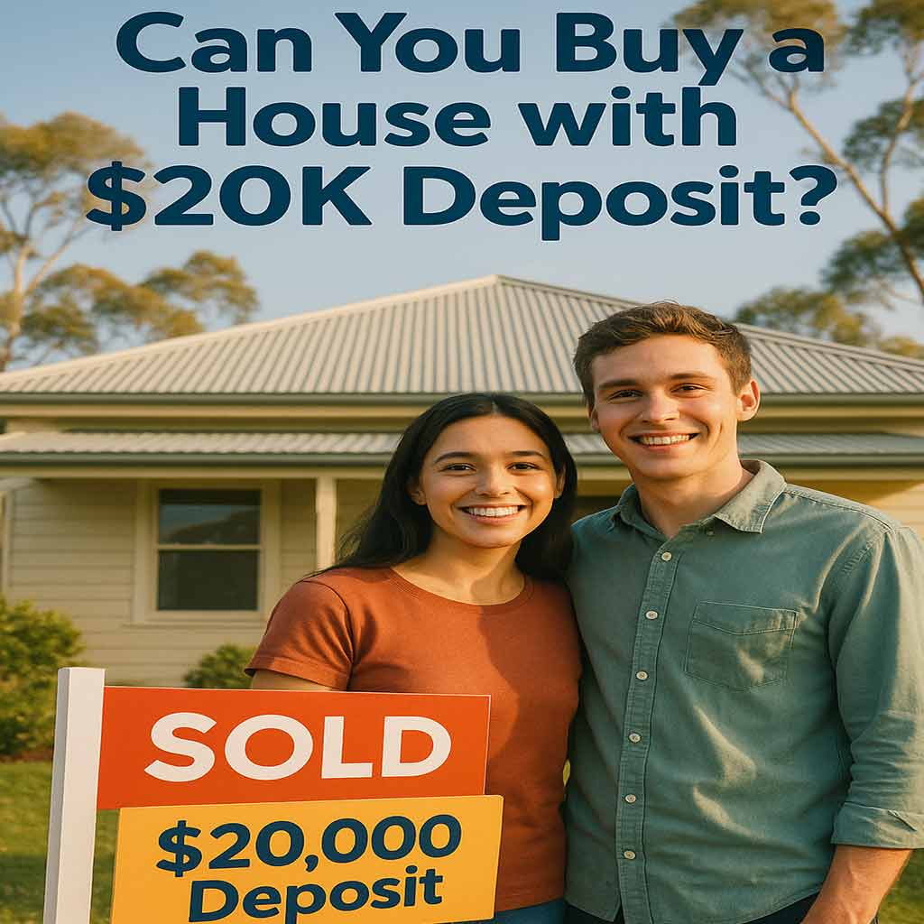 buying a house with $20000 deposit