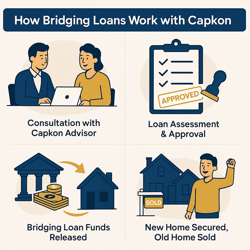 how bridging loans work with capkon